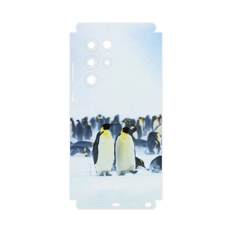 برچسب پوششی ماهوت مدل Penguin-FullSkin مناسب برای گوشی موبایل سامسونگ Galaxy S22 Ultra 5G