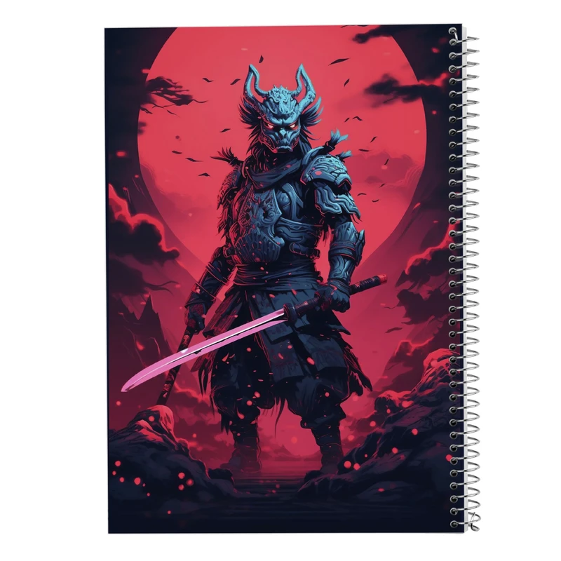 دفتر نت موسیقی 50 برگ مدوپد مدل Demon Slayer کد DF10500