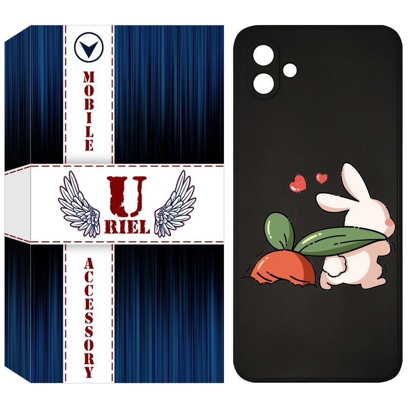 کاور یوریل مدل KSH کد 71 طرح خرگوش مناسب برای گوشی موبایل سامسونگ Galaxy A05