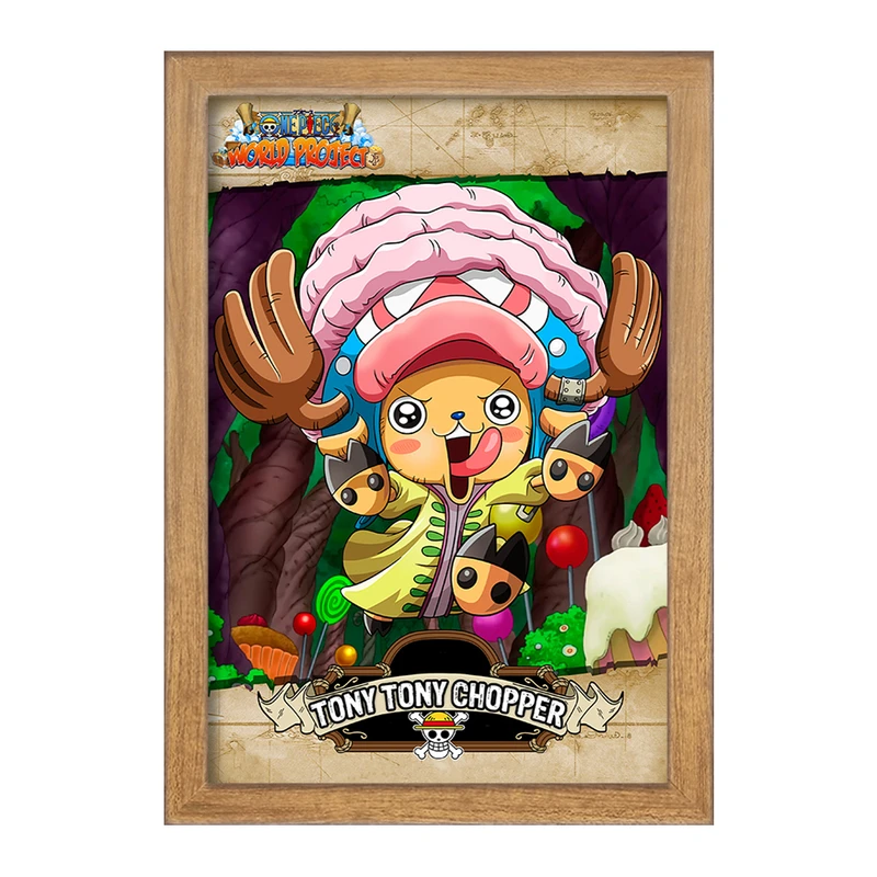 تابلو خندالو مدل تونی تونی چاپر انیمه وان پیس One Piece  کد 17264