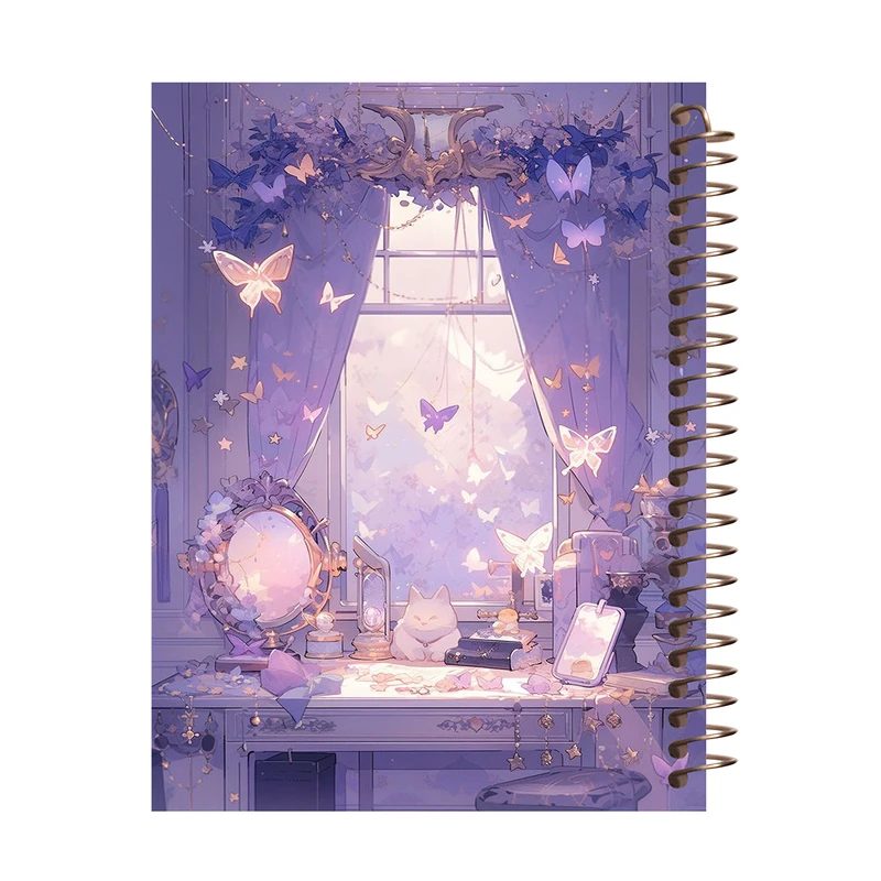 دفتر نقاشی 60 برگ طرح دخترانه مدل فانتزی کد A526