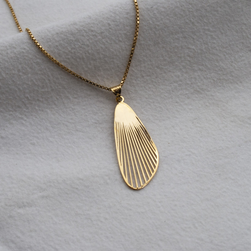 نیم ست طلا 18 عیار زنانه مدل DS18