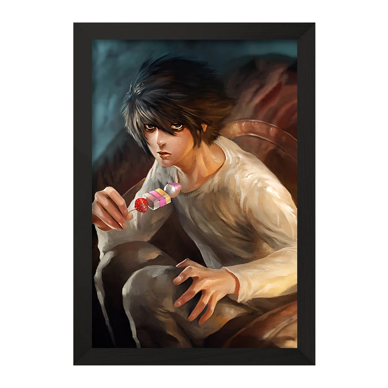 تابلو خندالو مدل انیمه دفترچه مرگ (Death Note) کد F9054