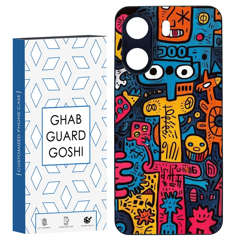 کاور قاب گارد گوشی طرح فانتزی کد TPU-173 مناسب برای گوشی موبایل شیائومی REDMI 13C / POCO C65