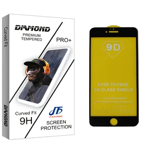 JF Diamond glass Screen Protector For Apple ایفون 6 پلاس