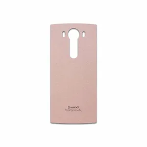 MAHOOT Rose Gold Leather Cover Sticker for LG V10