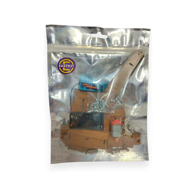 کیت آموزشی ایزی کیت مدل ساخت جرثقیل چوبی کار و فناوری کد EK1