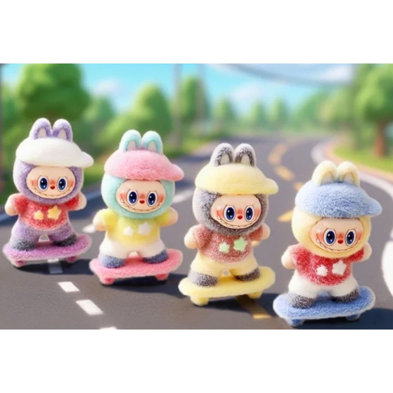 جاکلیدی دخترانه مدل لبوبو اسکیت باز کد mn06