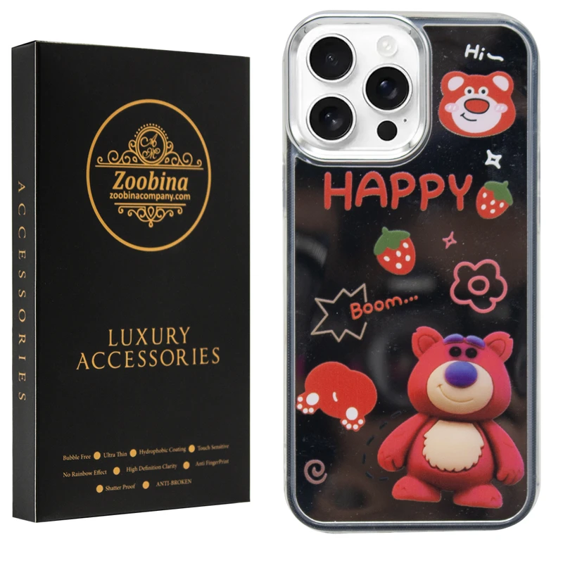 کاور زوبینا مدل Happy مناسب برای گوشی موبایل اپل iPhone 13 Pro
