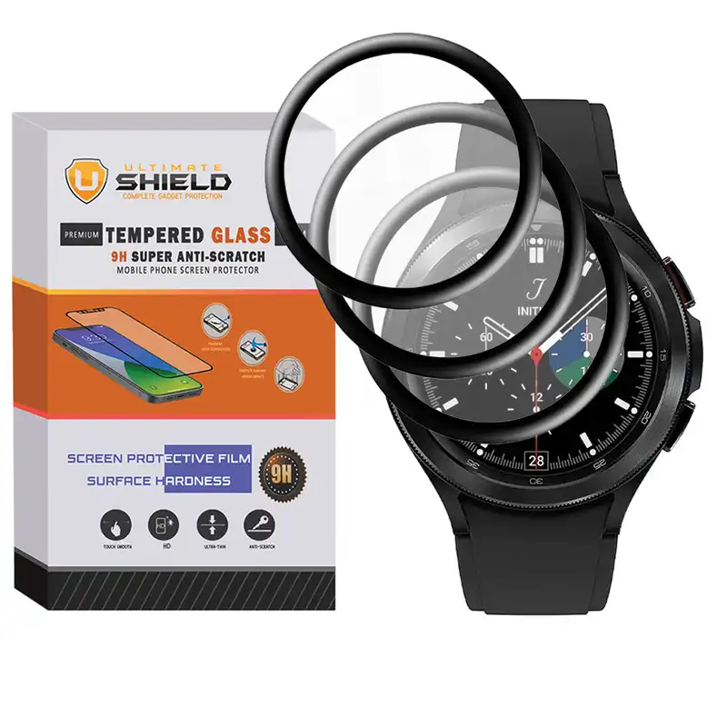محافظ صفحه نمایش نانو آلتیمیت شیلد مدل Pmma-UL مناسب برای ساعت هوشمند سامسونگ Galaxy Watch 4 Classic 42mm بسته سه عددی
