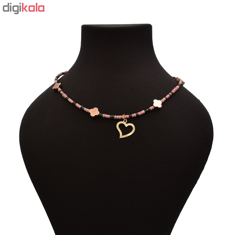 گردنبند طلا 18 عیار زنانه الن نار مدل قلب 5492996