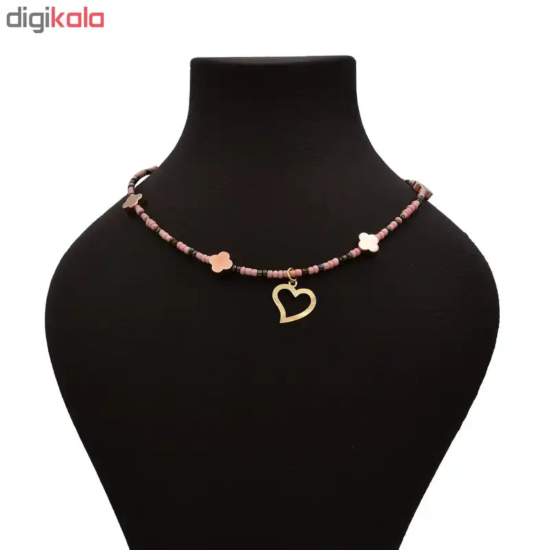 گردنبند طلا 18 عیار زنانه الن نار مدل قلب 5492996