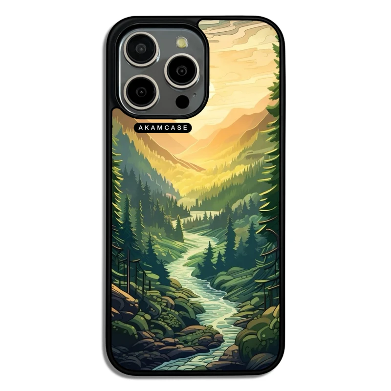 کاور آکام مدل AMC-WA15PROMAX-NATURE-4 مناسب برای گوشی موبایل اپل iPhone 15 Pro Max