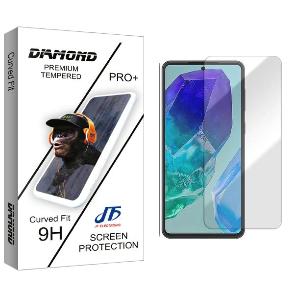 محافظ صفحه نمایش جی اف مدل Diamond مناسب برای گوشی موبایل سامسونگ Galaxy M55