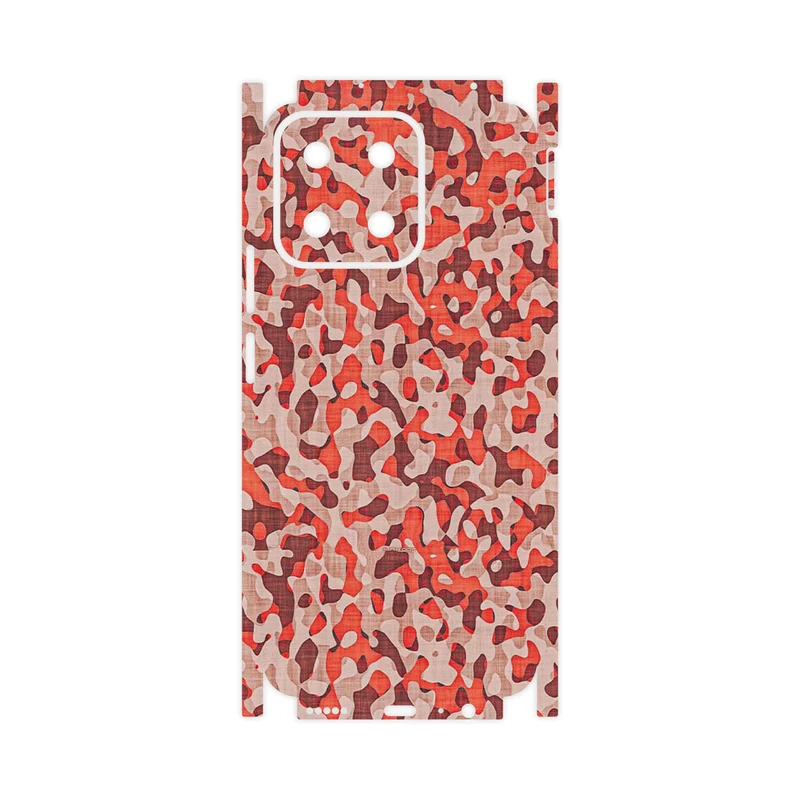 برچسب پوششی ماهوت مدل Red Infantry Army-FullSkin مناسب برای گوشی موبایل آنر X7c