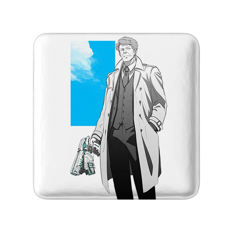 پیکسل خندالو طرح ماسائوکا انیمه روان گذر مدل مربعی کد 33757