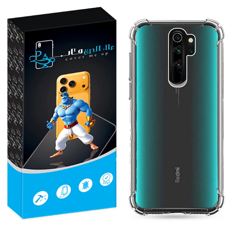 کاور علاالدین قاب مدل Crystal مناسب برای گوشی موبایل شیائومی Redmi Note 8 Pro