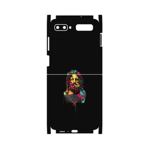 MAHOOT Painted Sculpture Digital Art-FullSkin Cover Sticker for Samsung Galaxy Z Flip