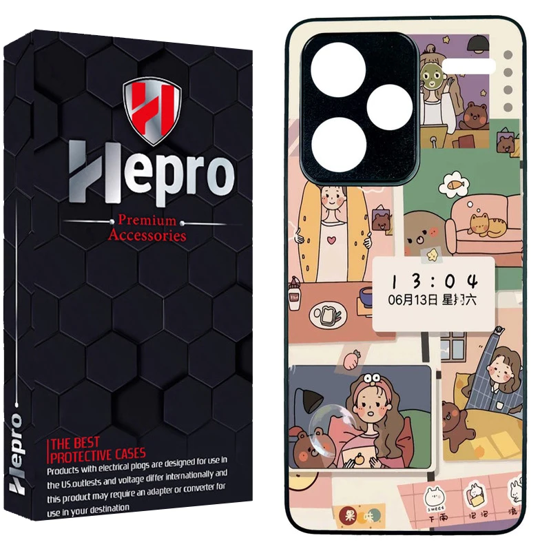 کاور هپرو طرح فانتزی مدل TPU مناسب برای گوشی موبایل شیائومی Redmi Note 13 Pro Plus