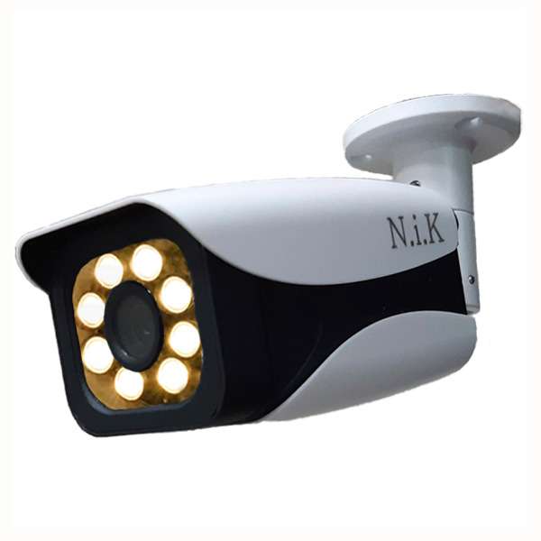 دوربین مداربسته تحت شبکه ان آی کی مدل IP 5MP _ Warm light