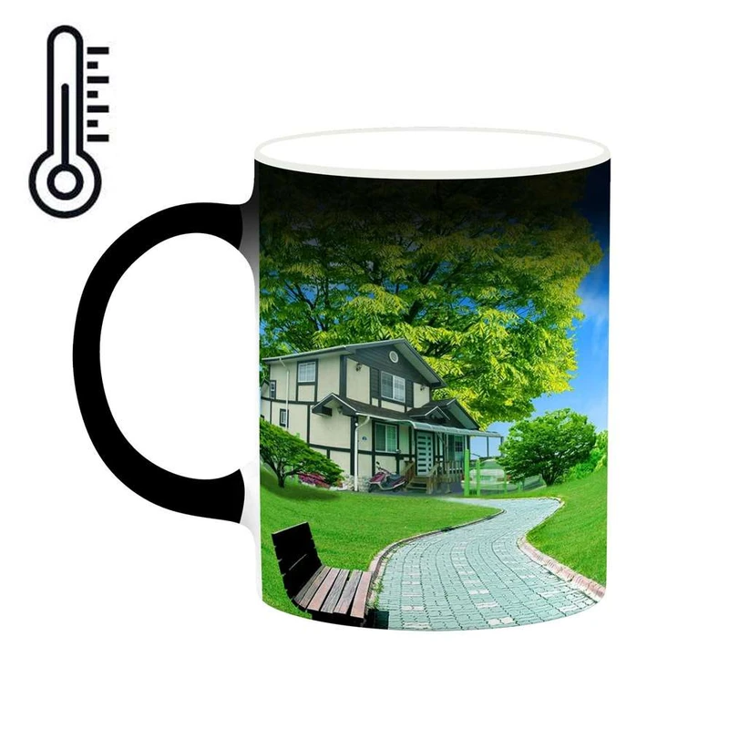 ماگ حرارتی کاکتی مدل منظره کد mgh18196