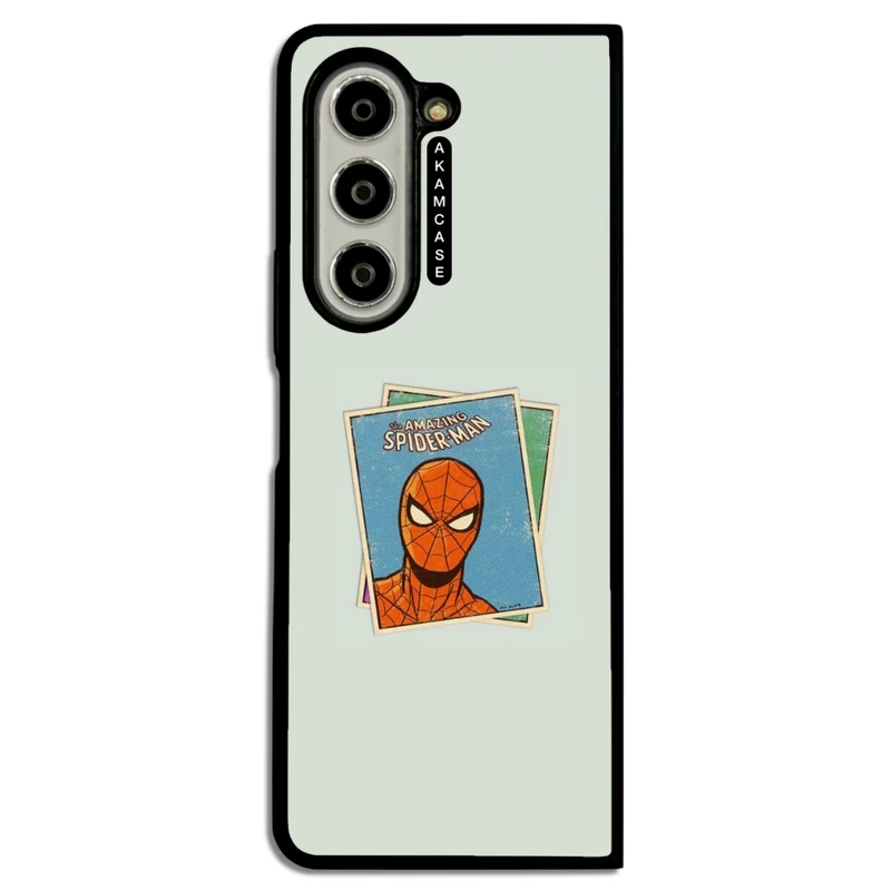 کاور آکام مدل AMC-WSGZFOLD5-SPIDER MAN15 مناسب برای گوشی موبایل سامسونگ Galaxy Z Fold 5
