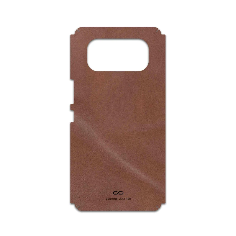 برچسب پوششی ماهوت مدل Matte-Natural-Leather مناسب برای گوشی موبایل داریا Bond 5G