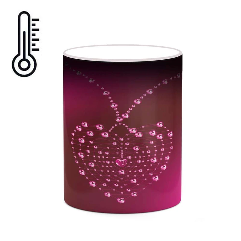 ماگ حرارتی کاکتی مدل قلب کد mgh18423