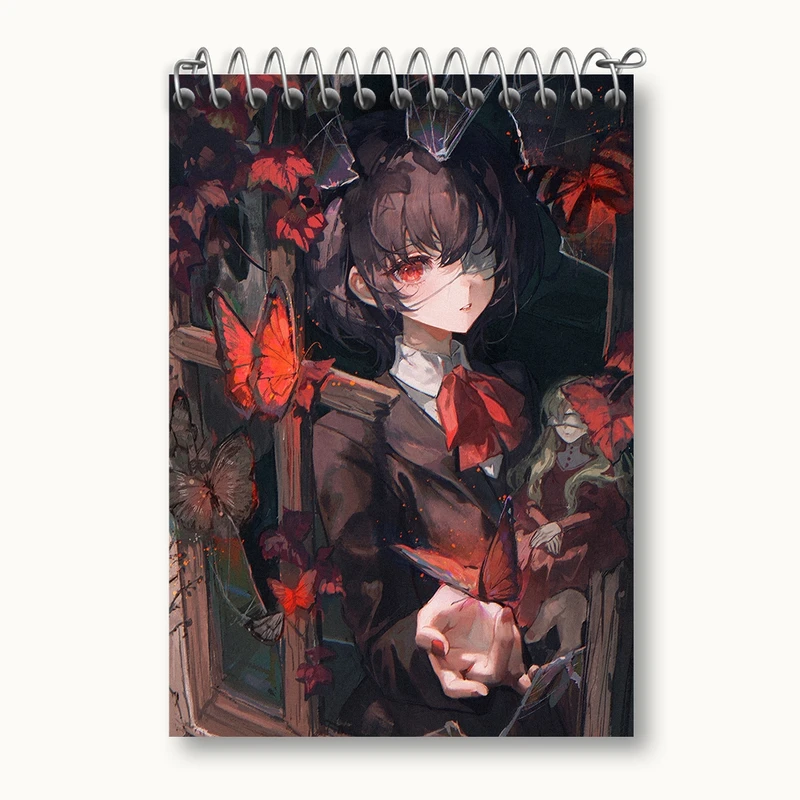 دفتر یادداشت 50 برگ خندالو مدل میساکی می انیمه دیگری کد 32011