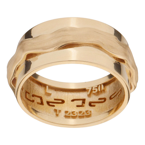 انگشتر طلا 18 عیار زنانه تاج مدل R403