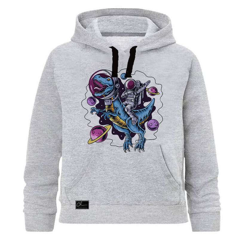 هودی پسرانه چاپیستا طرح فضایی کد J15 رنگ طوسی