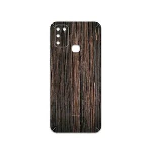 MAHOOT Burned-Wood Cover Sticker for Infinix Hot 11 Play