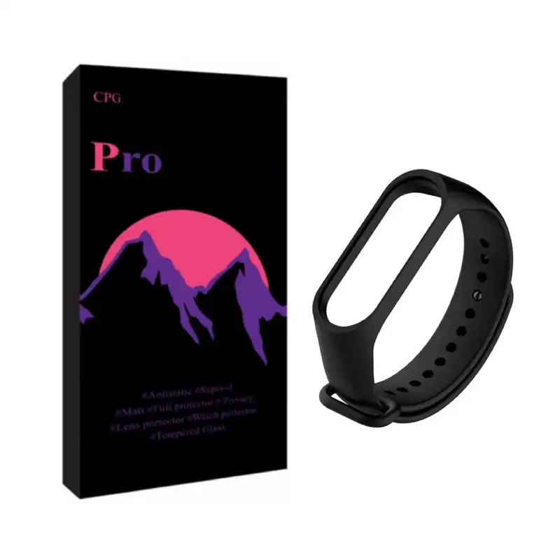 بند پرو مدل سیلیکونی مناسب برای ساعت هوشمند MI BAND 7