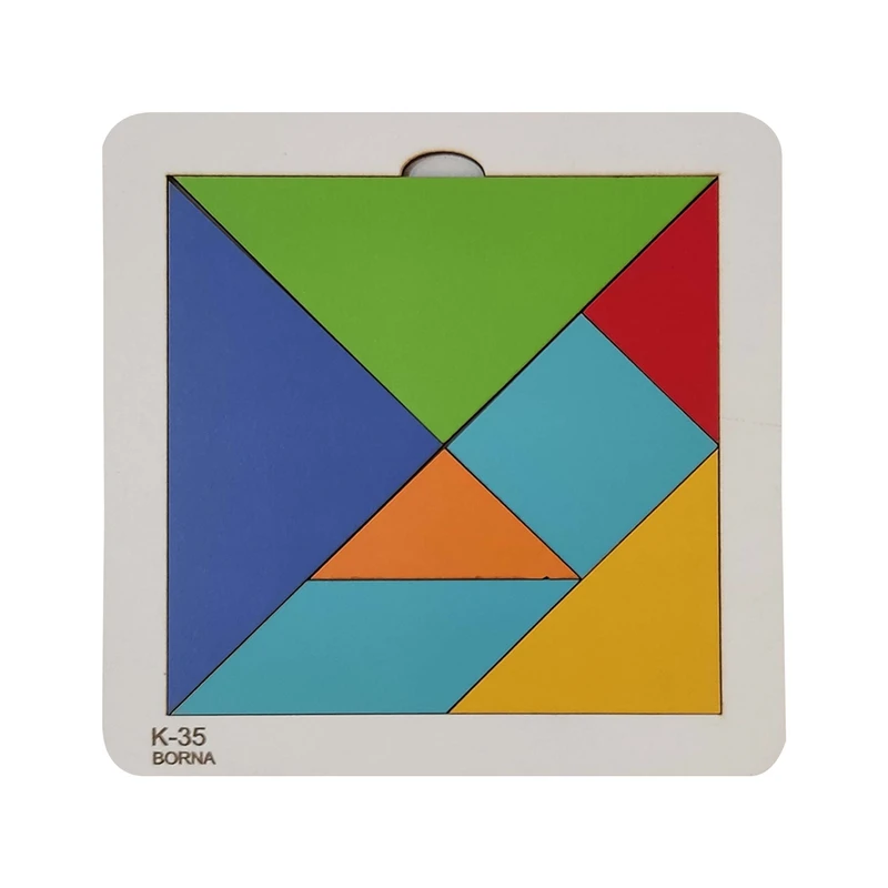 بازی فکری مدل تانگو جورچین رنگی k-35