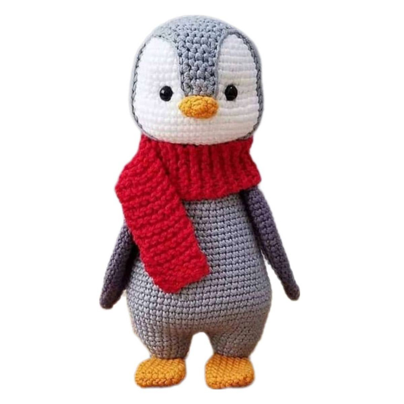 عروسک بافتنی مدل پنگوئن