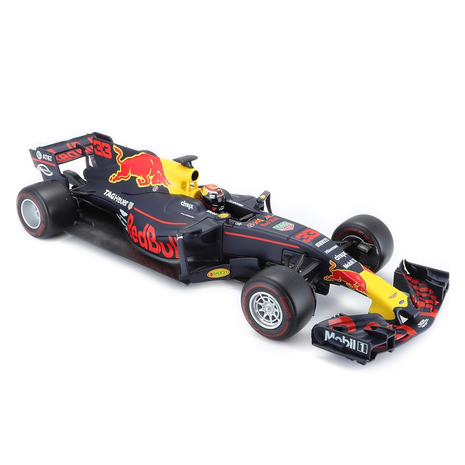 ماکت ماشین بوراگو مدل Red Bull Racing Tag Heuer RB13 (2017 Max Verstappen/Daniel Ricciardo Model
