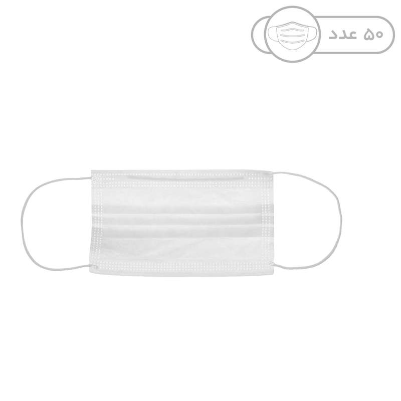 ماسک تنفسی نیک رای مدل S03 بسته 50 عددی