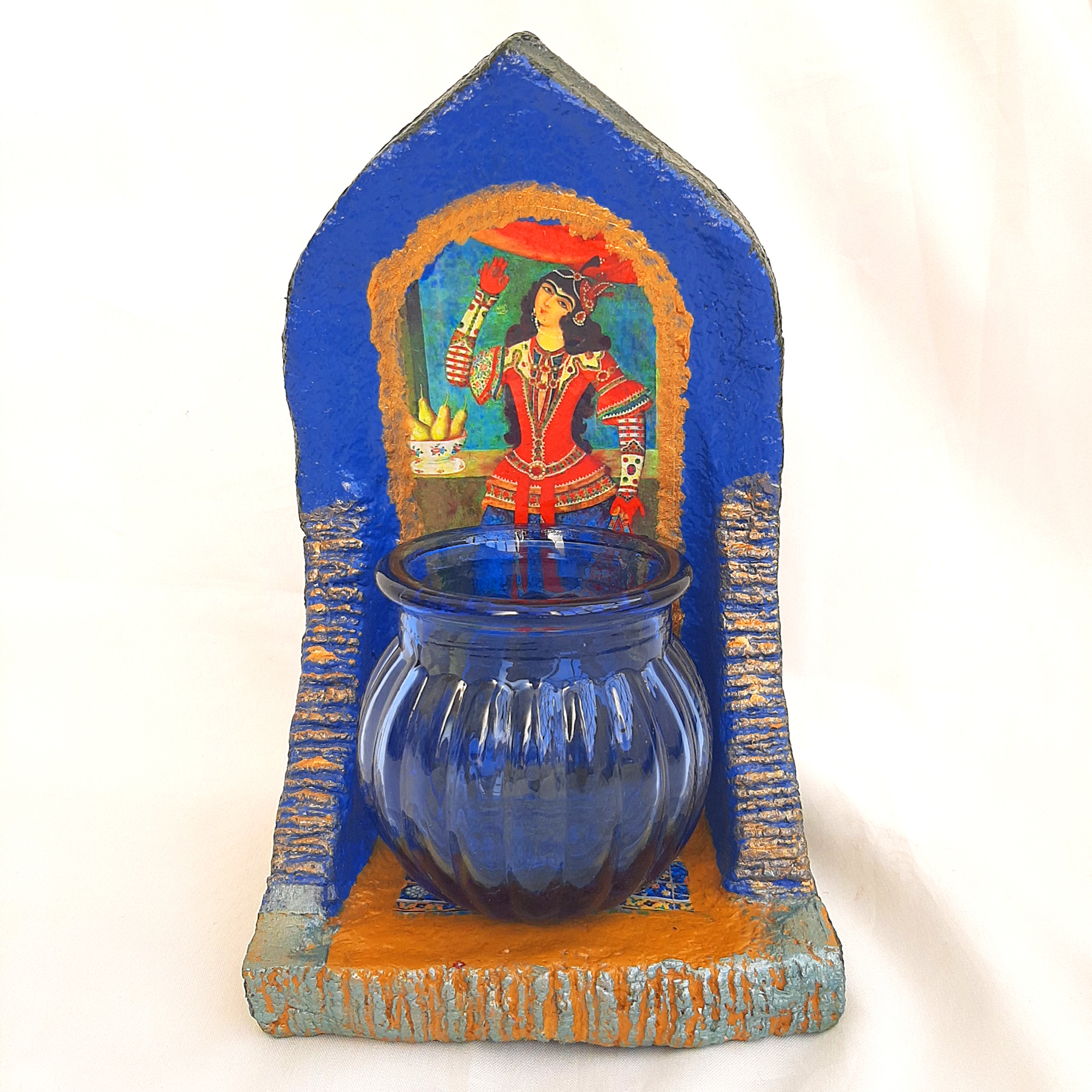 گلدان دیواری مدل طاقچه کد 7004