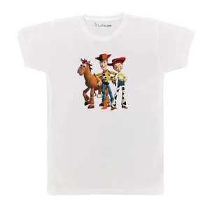تی شرت بچگانه پرمانه طرح toy story کد pmt.3031