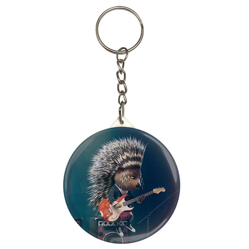 جاکلیدی جوجه تیغی گیتار زن مدل S1018