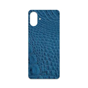 MAHOOT Blue-Crocodile-Leather Cover Sticker for Samsung Galaxy A07