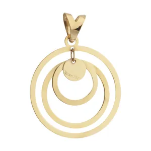 آویز گردنبند طلا 18 عیار زنانه الن نار مدل ELN1629