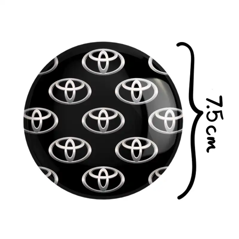 آینه جیبی خندالو طرح تویوتا Toyota مدل تاشو کد 23530