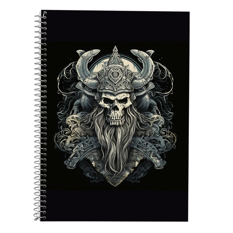 دفتر زبان 50 برگ مدوپد مدل دوخط طرح Vindland Saga کد DF3146