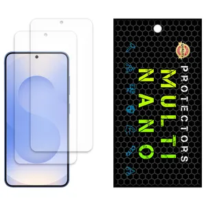 Anti-reflective Multi Nano Screen Protector Model X-S2M Suitable for Samsung Galaxy S25 Mobile Phone, Pack of 2
