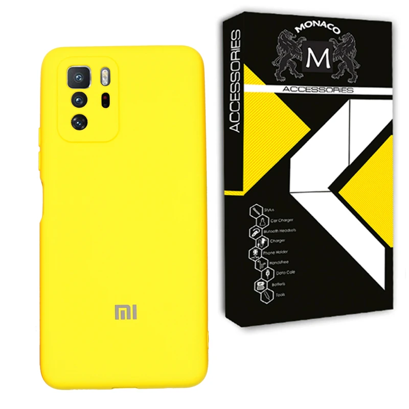 کاور موناکو مدل M SILICON مناسب برای گوشی موبایل شیائومی Redmi Note 10 Pro 5G / Poco X3 GT