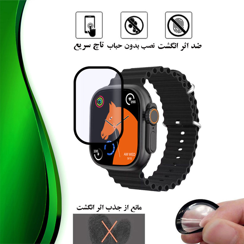 محافظ صفحه نمایش تراستکتور مدل PMMAWT مناسب برای ساعت هوشمند T1000 Ultra 49mm