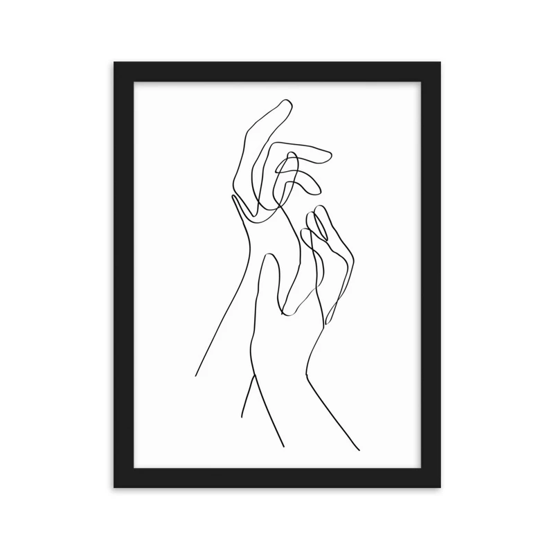 تابلو مدل دکوراتیو مینیمال دست کد 2753