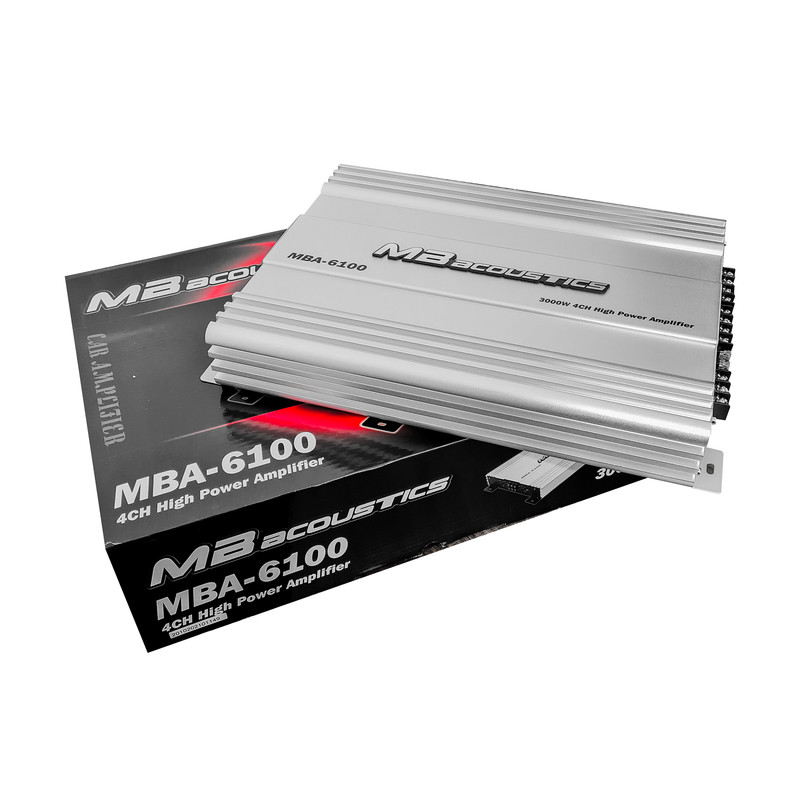 آمپلی فایر خودرو ام بی اکوستیک مدل MBA6100