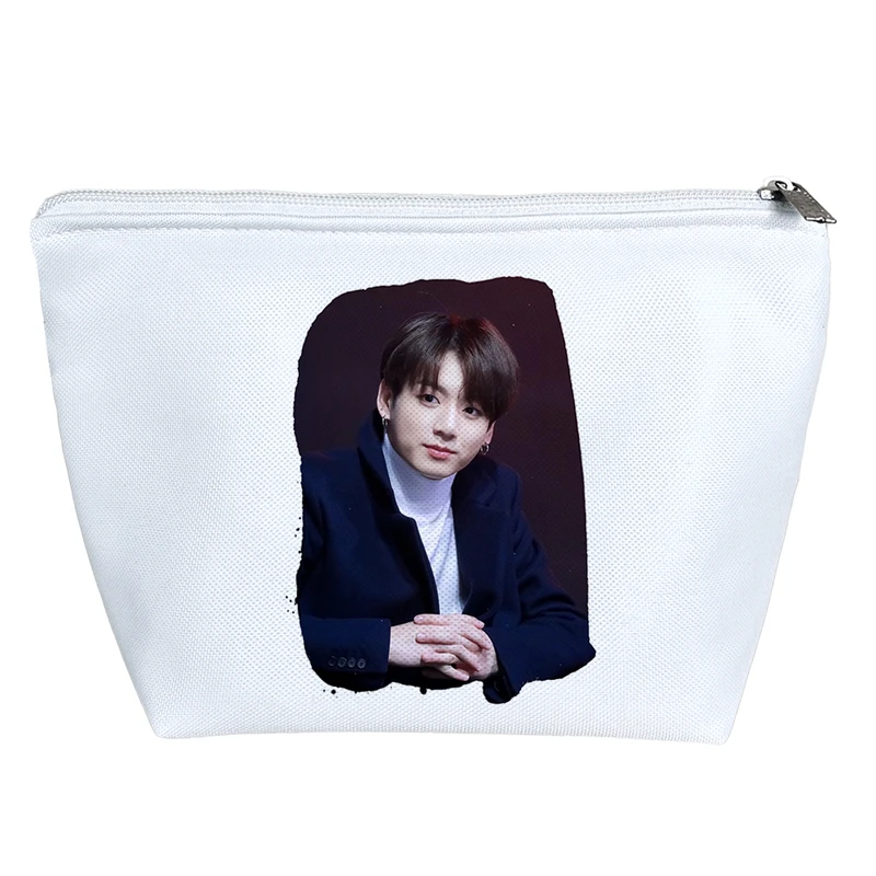 کیف لوازم آرایش دخترانه خندالو مدل جونگ کوک jungkook کد 738